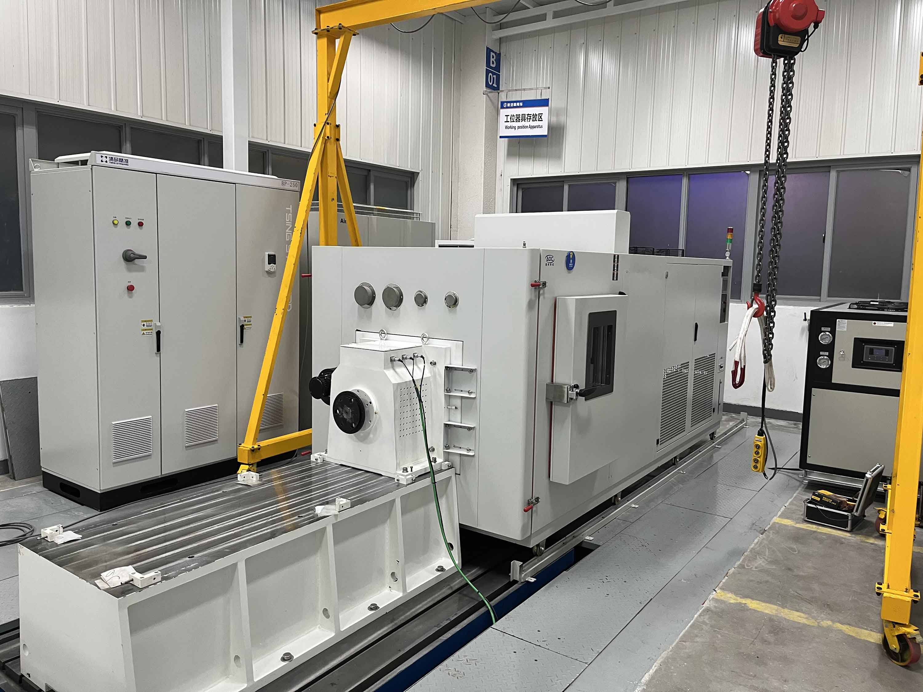 蘇州清研精準汽車科技有限公司調(diào)試現(xiàn)場