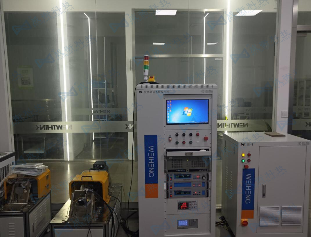 寧波紐新克電機股份有限公司調(diào)試現(xiàn)場